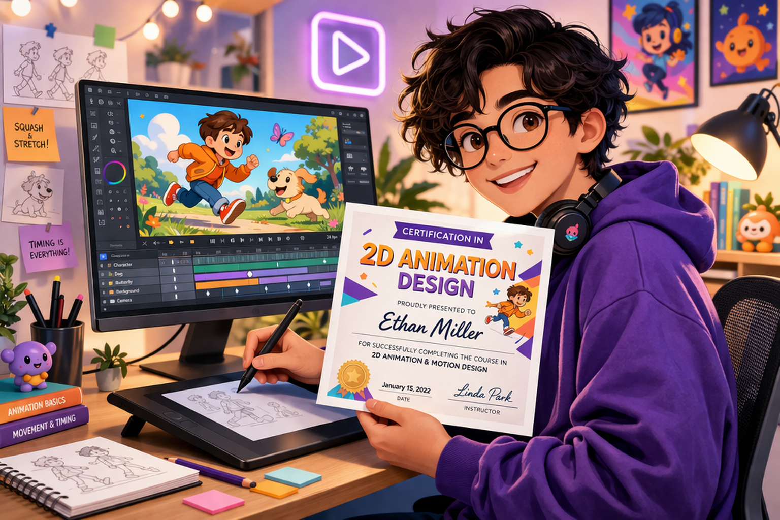 Certification in 2D Animation course