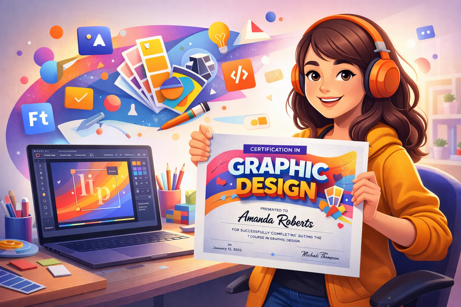 Certification in Graphic Design course